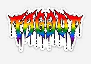 🌈 Faggot Sticker 🌈