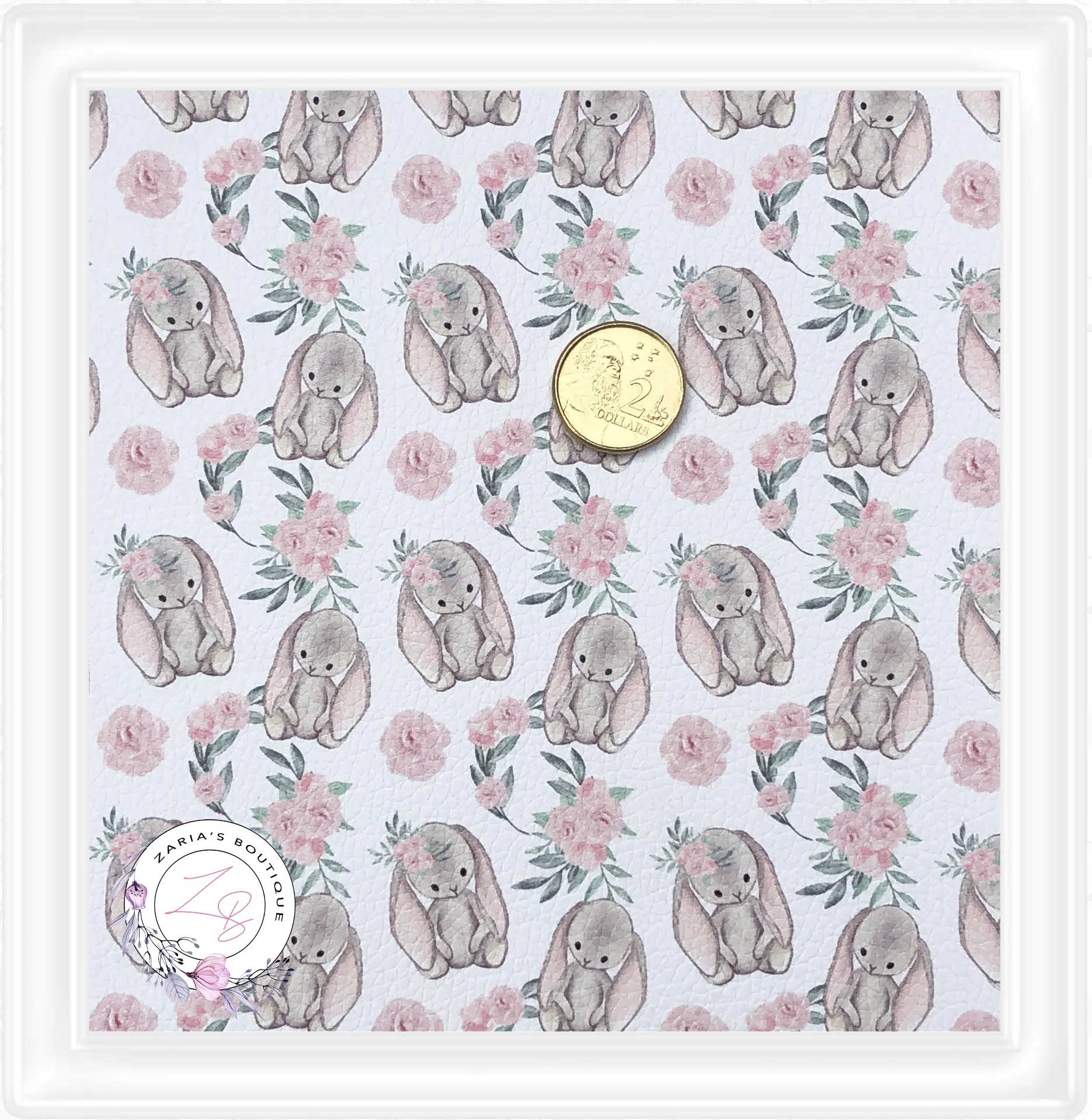 ⋅ Floppy Bunnies Easter ⋅ Custom Premium Vegan Faux Leather