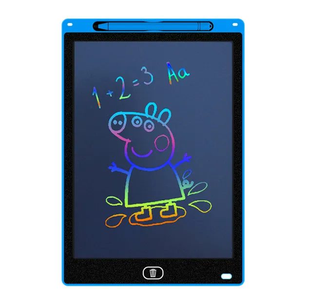 12" LCD Color Drawing Tablet With Screen Handwriting Pad Portable Drawing Tablet For Kids Ultra-Thin