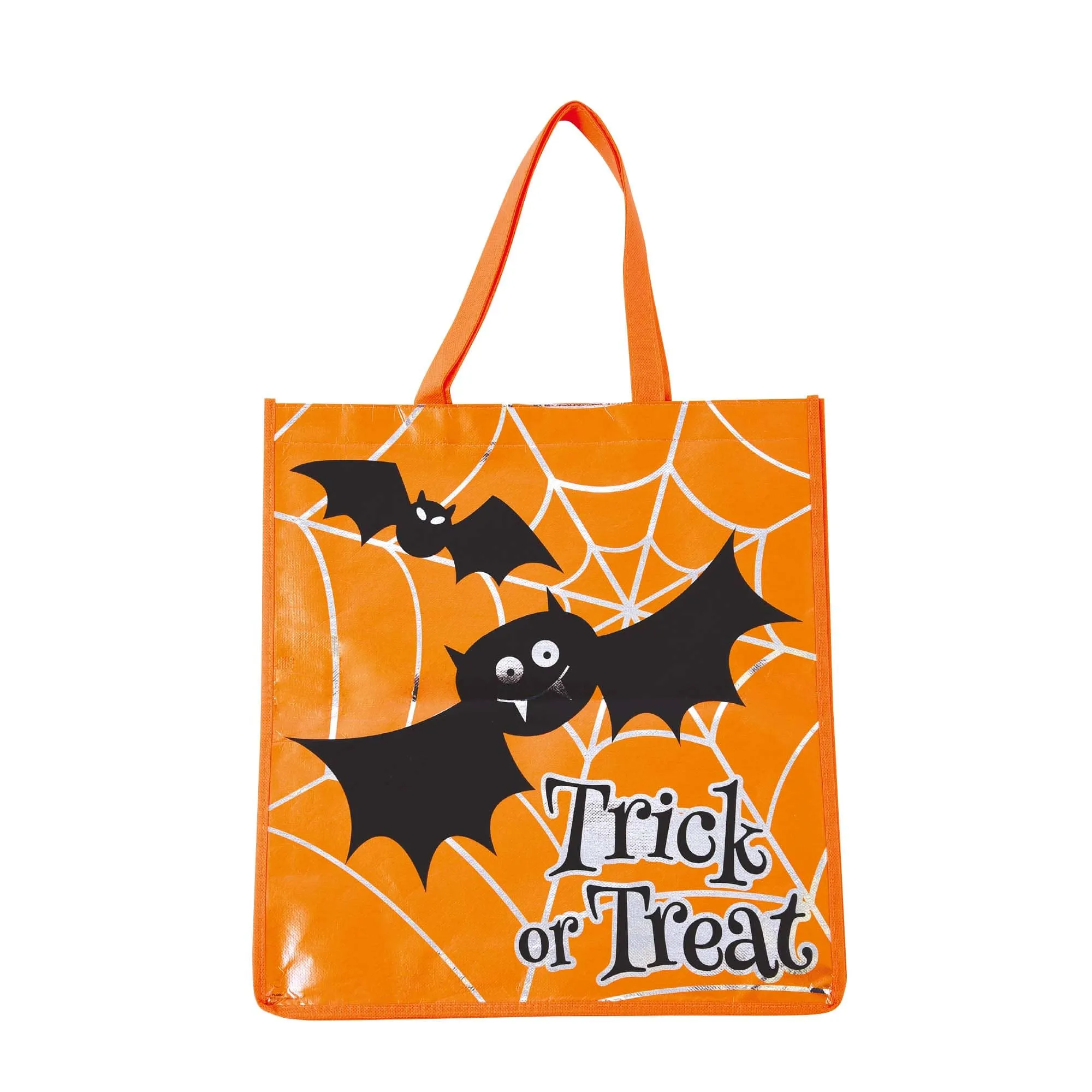14.25" X 15.5" Halloween Reflective Tote Bag, 2 Assortments