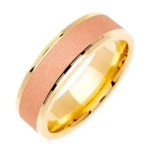 14K or 18K Two-Tone Gold Traditional Ring