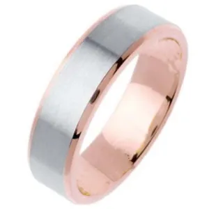14K or 18K Two-Tone Gold Traditional Ring