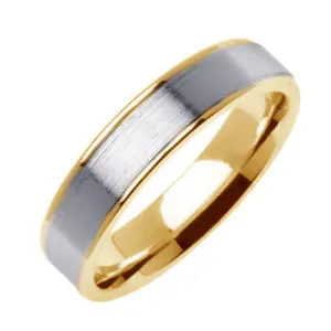 14K or 18K Two-Tone Gold Traditional Ring