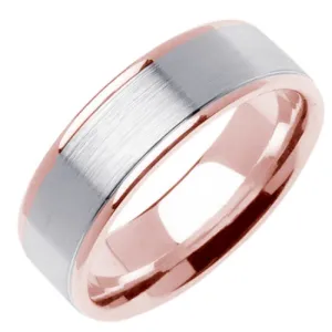 14K or 18K Two-Tone Gold Traditional Ring