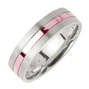 14K or 18K White and Rose Gold Ring