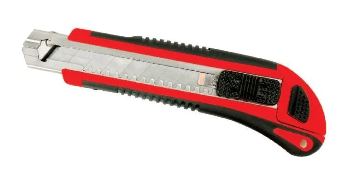 18Mm Snap-Off Utility Knife AMPRO T23217