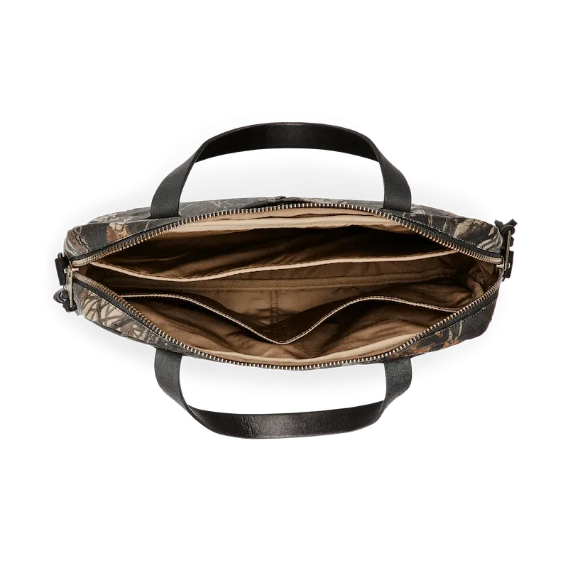 20263730 Filson Tin Cloth Compact Briefcase Realtree Hardwoods Camo