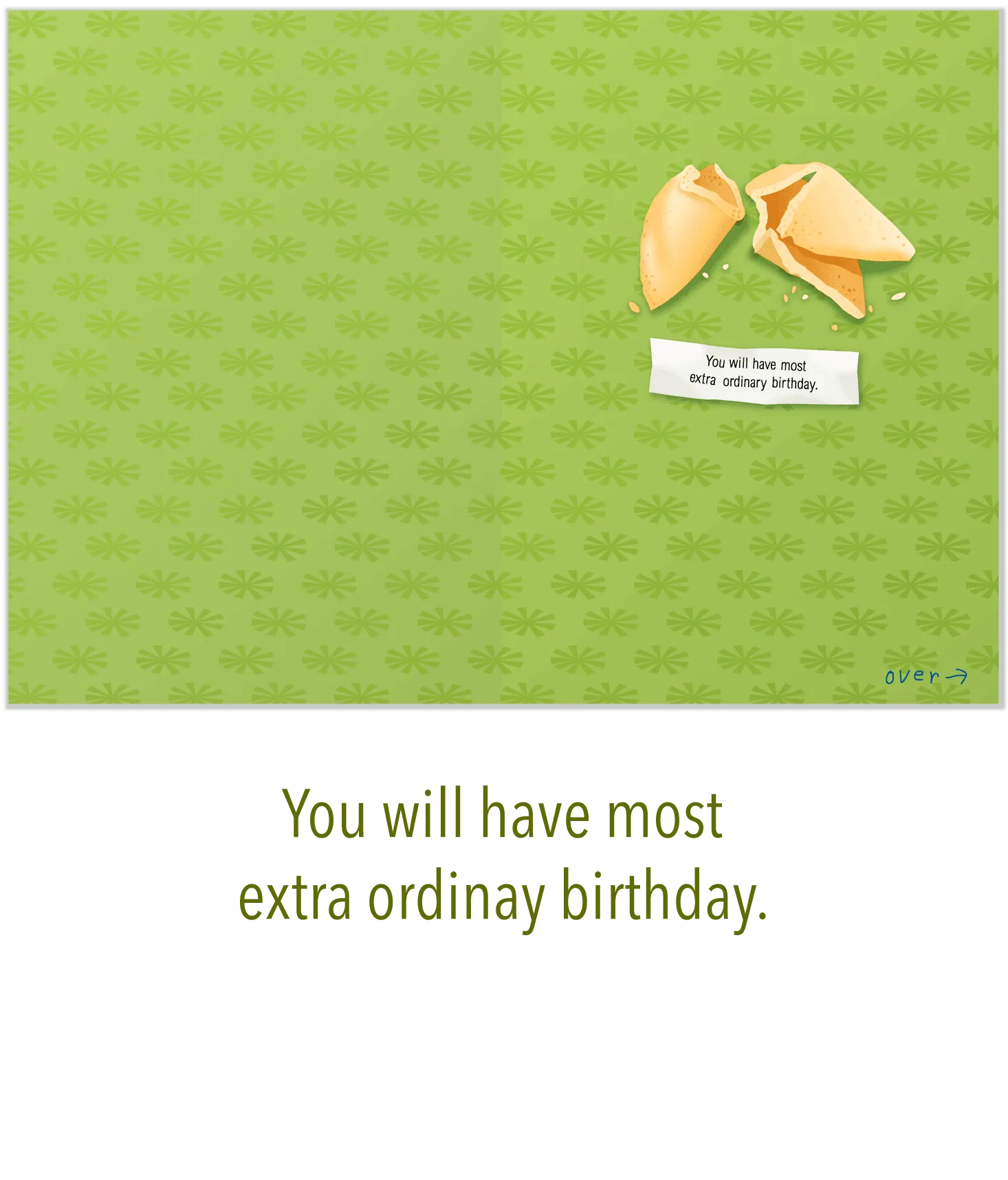 264 Ho Hum (Birthday Card)