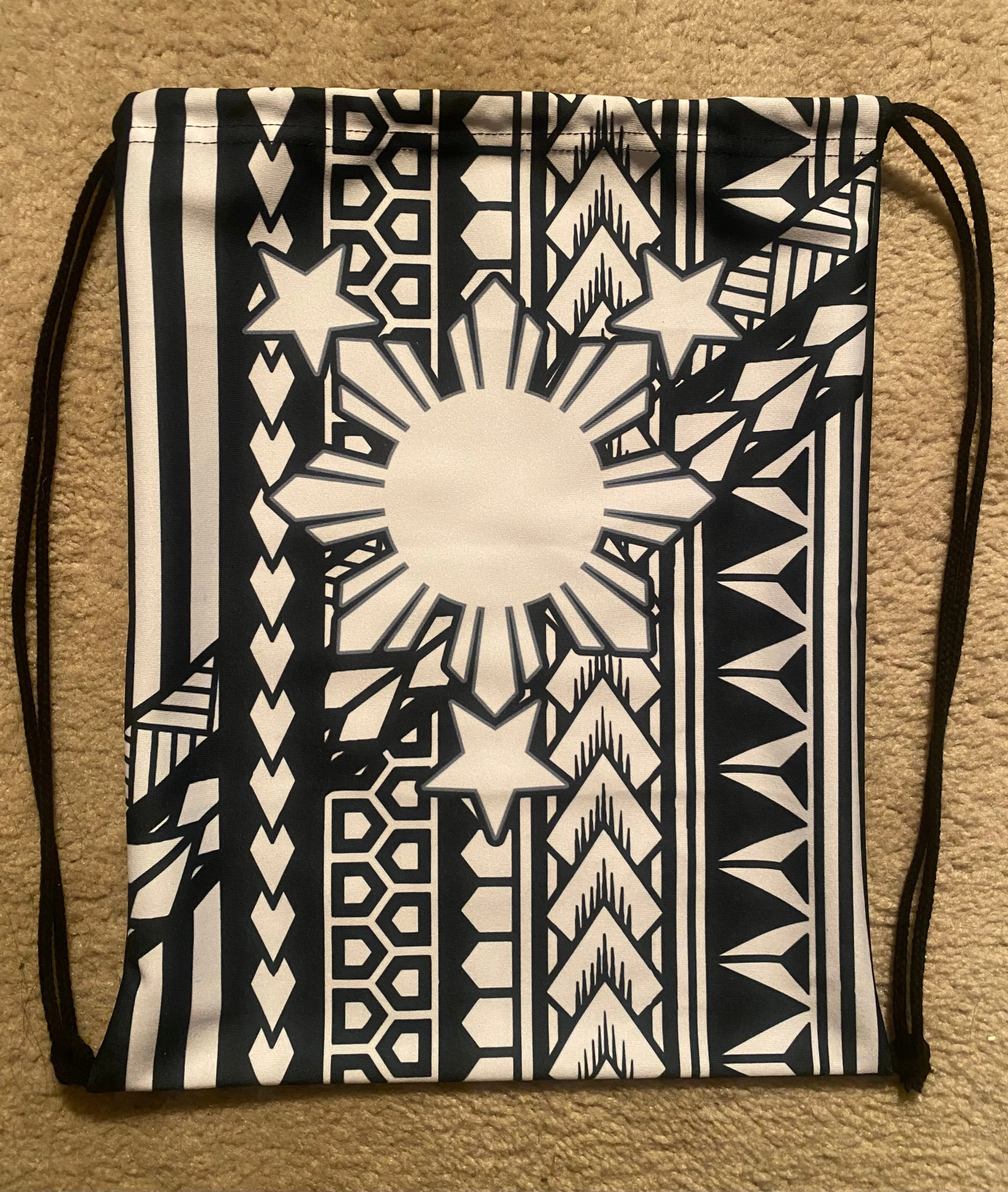 3 Stars and Sun Gym Bag