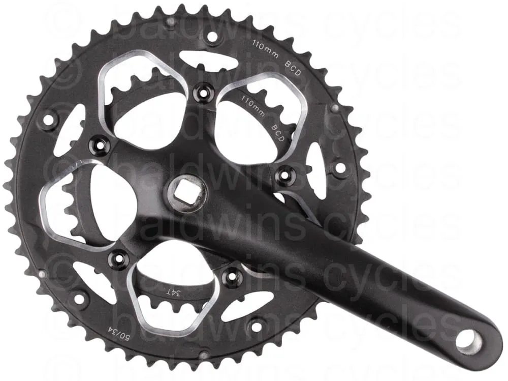 34/50 Compact 10 Speed Road Chainset 110PCD