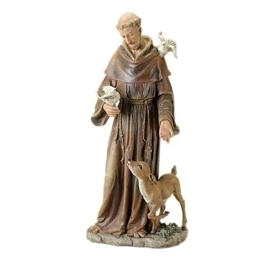 36.5"H St Francis Figure Renaissance Collection