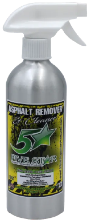 5-Star Asphalt Remover/Cleaner - Various Sizes