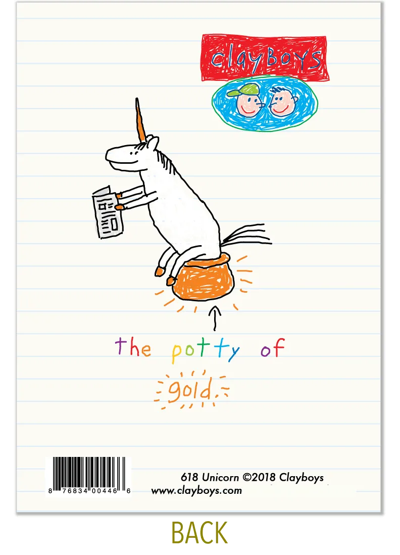 618 Unicorn (Birthday Card)