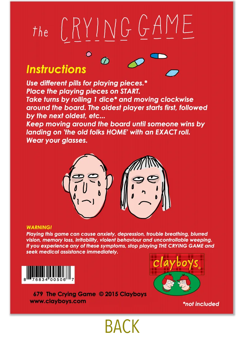 679 The Crying Game (Any Occasion, Birthday Card)