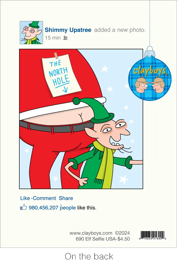 690 Elf Selfie (Christmas Card)