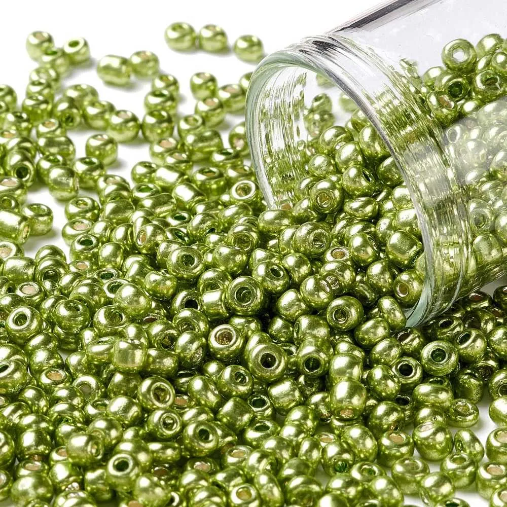 8/0 Metallic Seed Beads