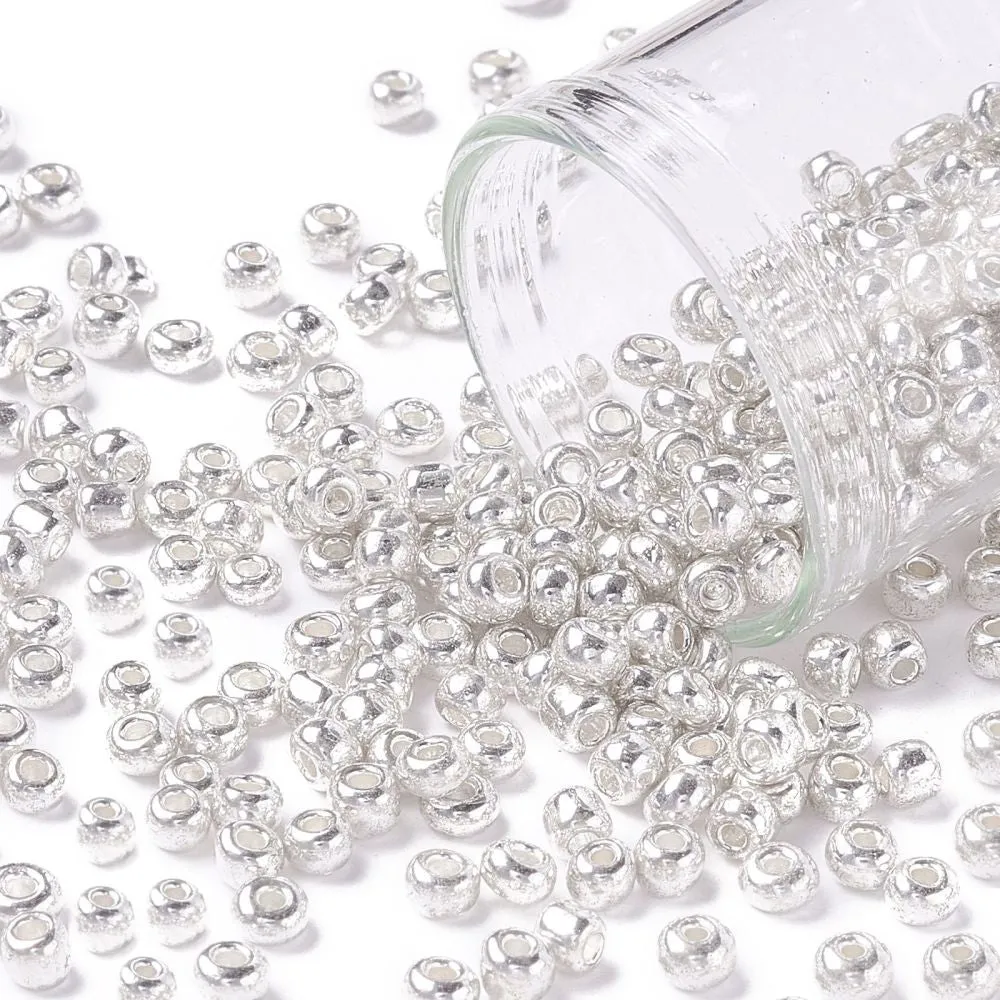 8/0 Metallic Seed Beads