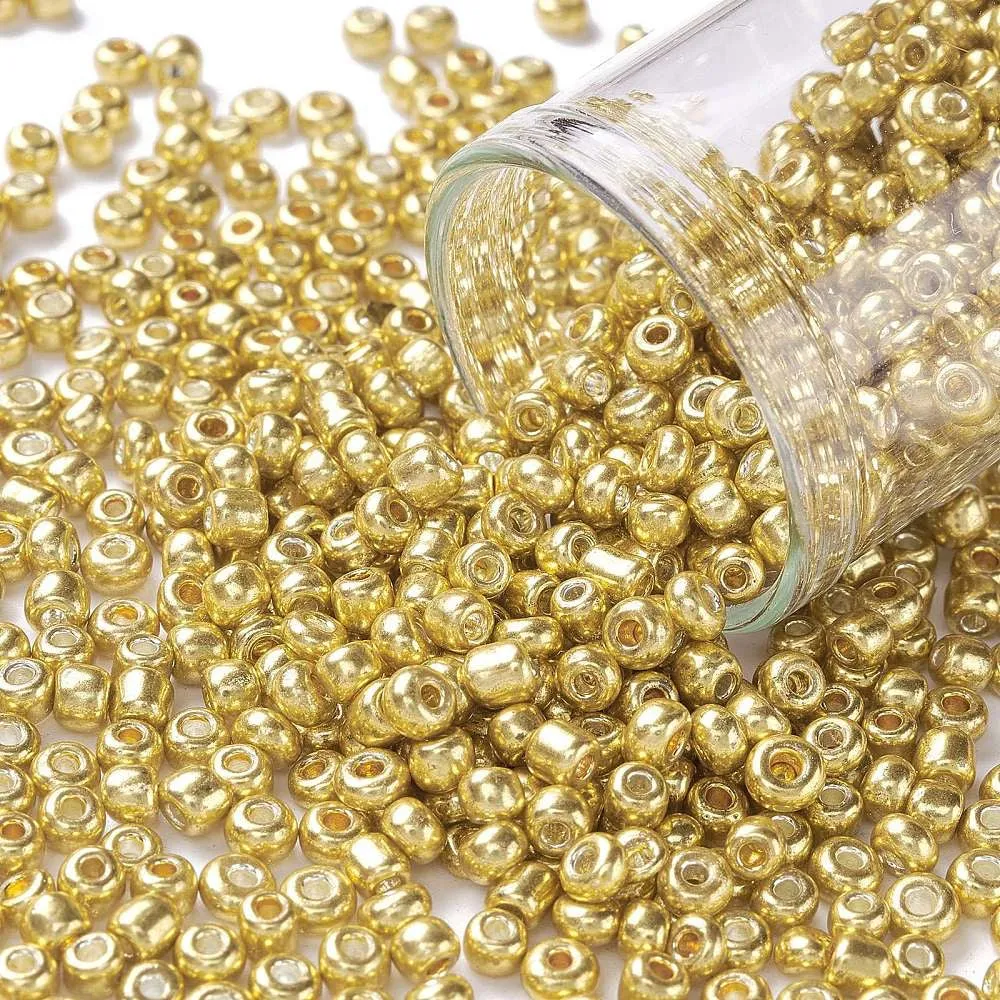 8/0 Metallic Seed Beads