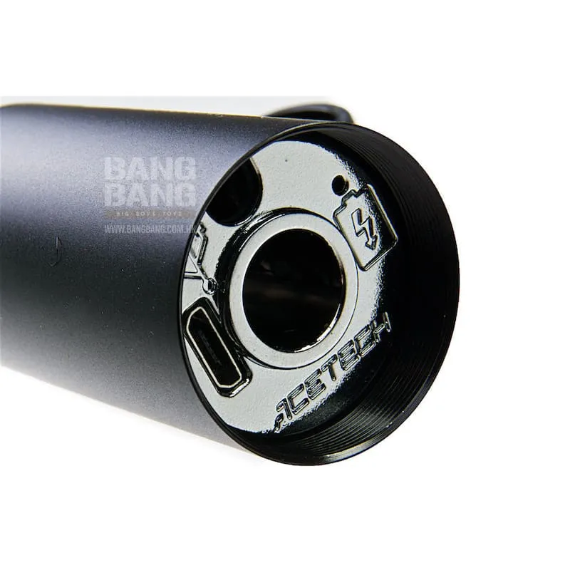 ACETECH Lighter S Pistol Tracer Suppressor (M14 CCW Thread) w/ Adaptor (M14 CCW to M11 CW)