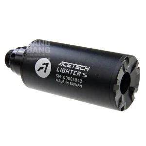 ACETECH Lighter S Pistol Tracer Suppressor (M14 CCW Thread) w/ Adaptor (M14 CCW to M11 CW)