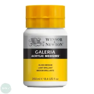 Acrylic Mediums - Winsor & Newton Galeria - GLOSS MEDIUM 500ml