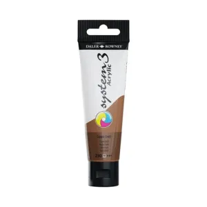 ACRYLIC PAINT - Daler Rowney - SYSTEM 3 -  59ml Tube -	Copper (Hue)