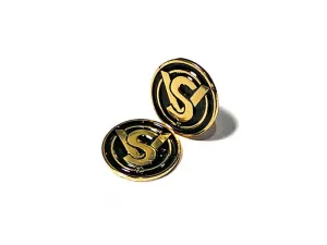 ADEPOT CUSTOM SV Style Metal Grip Badge for Hi-Capa (Gold Black)