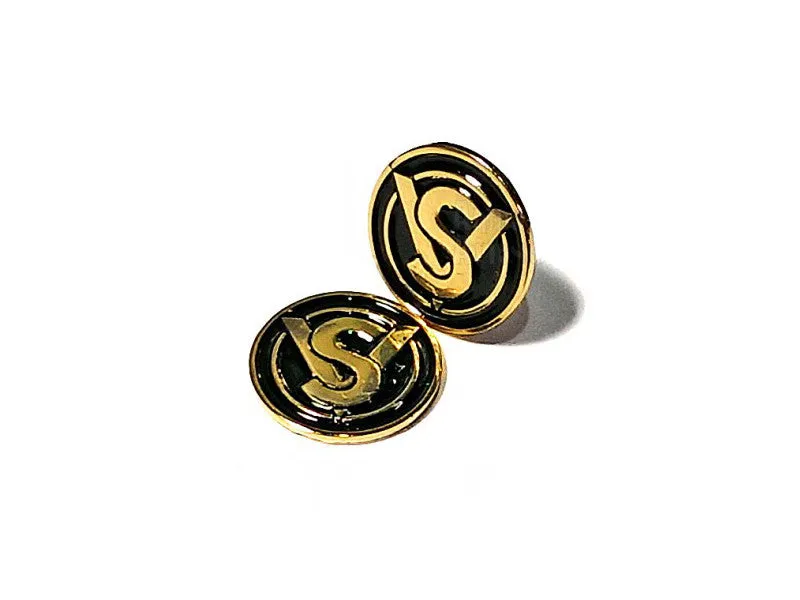 ADEPOT CUSTOM SV Style Metal Grip Badge for Hi-Capa (Gold Black)