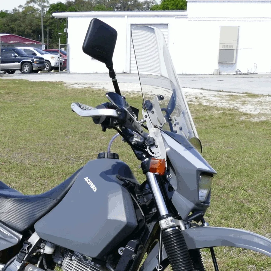 Adjustable Windshield System for Suzuki DR650 (1996 & Up)