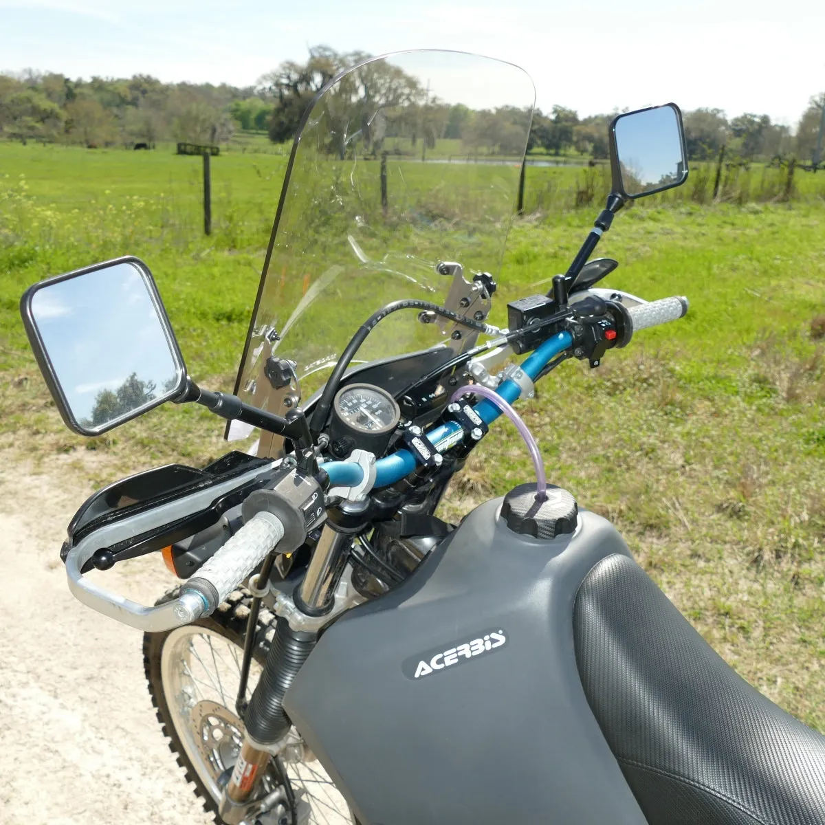 Adjustable Windshield System for Suzuki DR650 (1996 & Up)