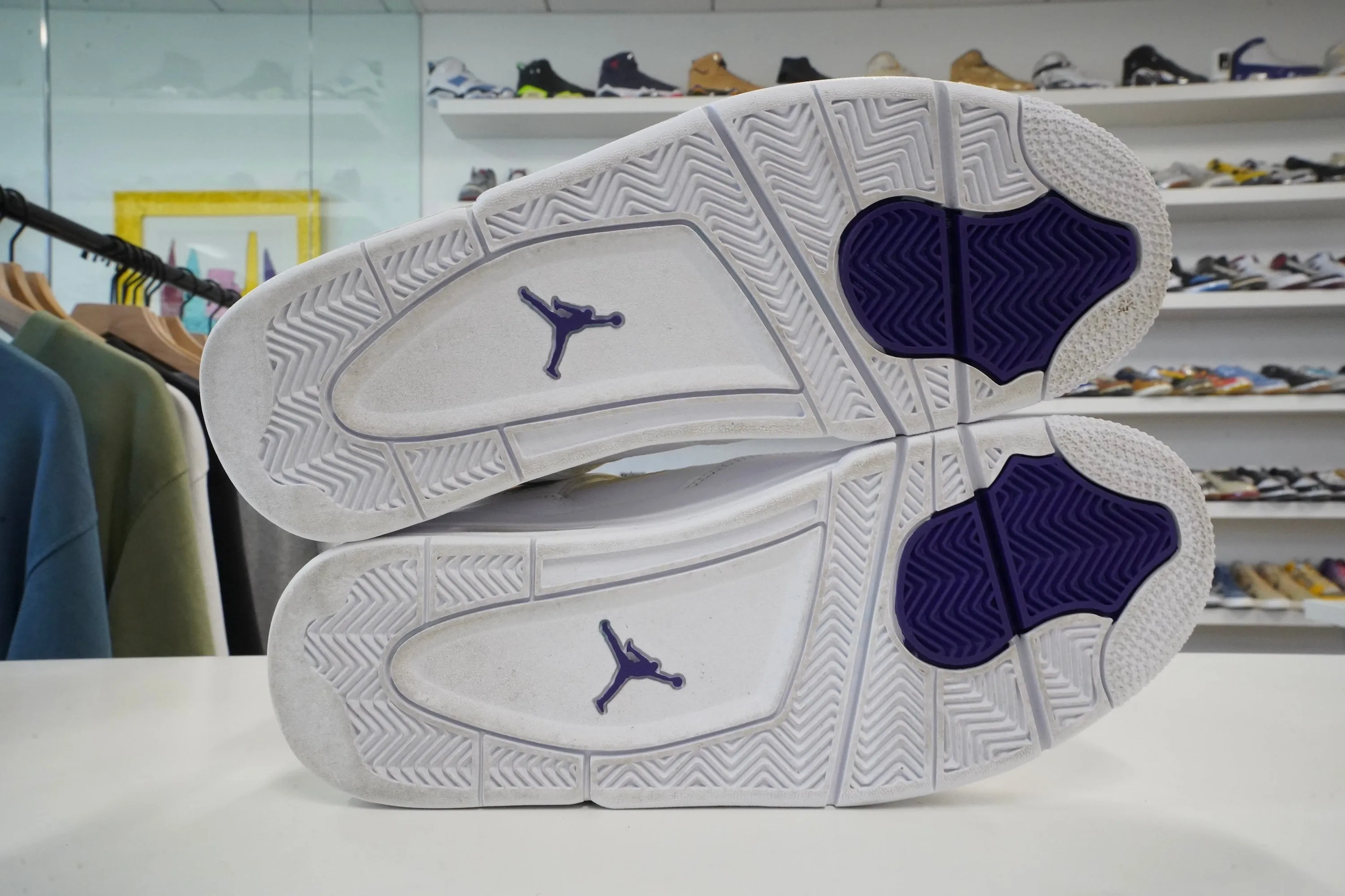 Air Jordan 4 Retro Metallic Purple