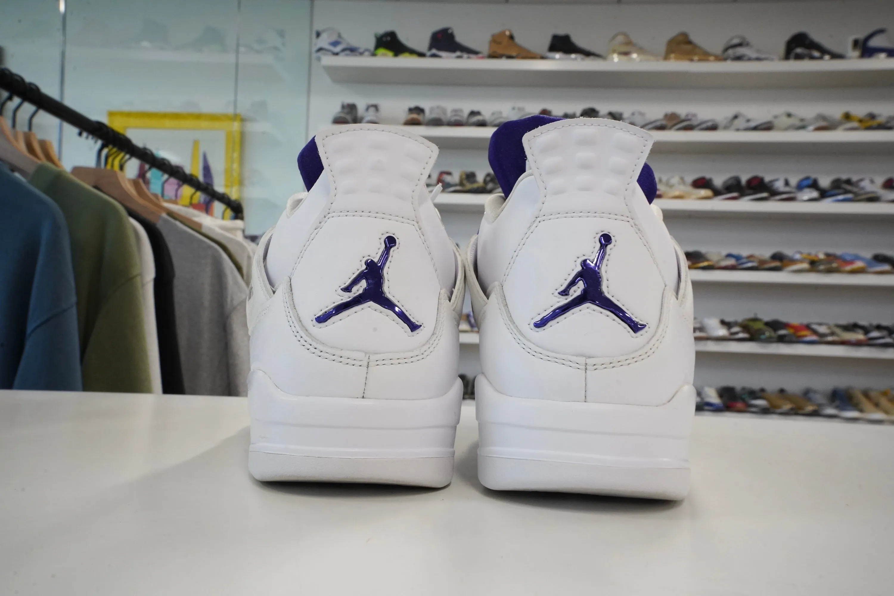 Air Jordan 4 Retro Metallic Purple