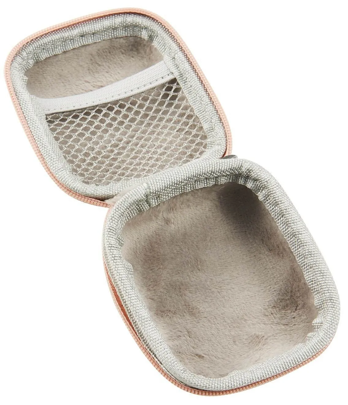Airpods Case Keychain, AirPod Charging Protective Case, Earbud Case, PU Leather Hard case, Portable Carrying Case with Metal Clasp and Keychain Compatible with Apple AirPods Bluetooth Earphone
