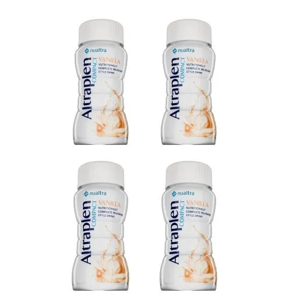 Altraplen Compact Vanilla Nutritional Drink 4x125ml