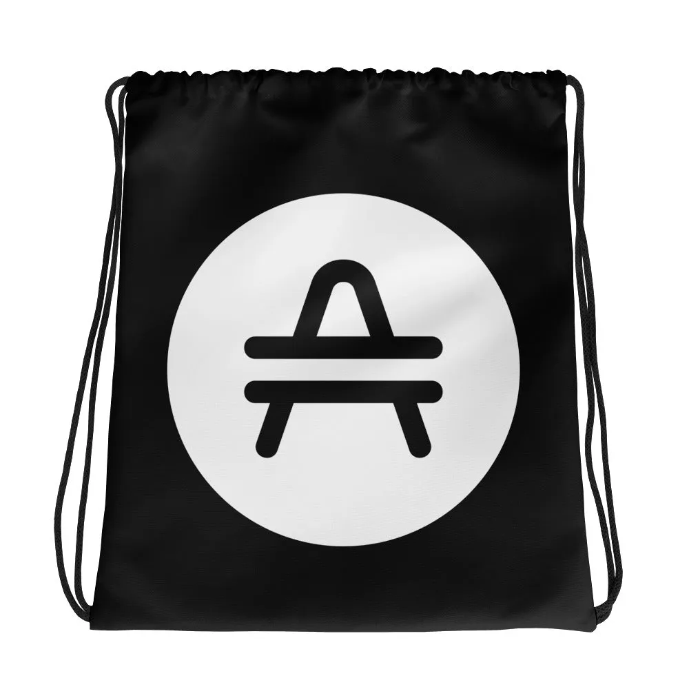 AMP Token Solid Alt-logo Drawstring bag