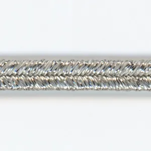 Antique Metallic Trimming Braid #1 Platinum