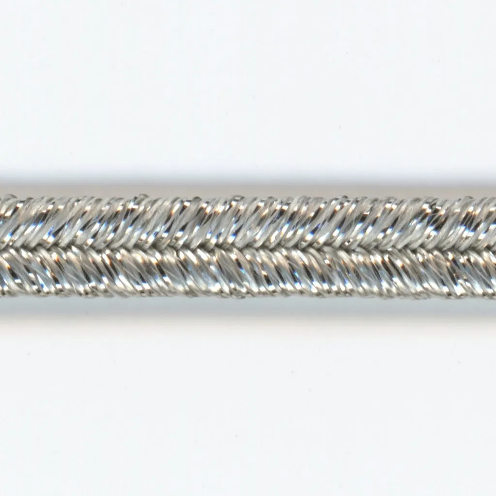 Antique Metallic Trimming Braid #1 Platinum
