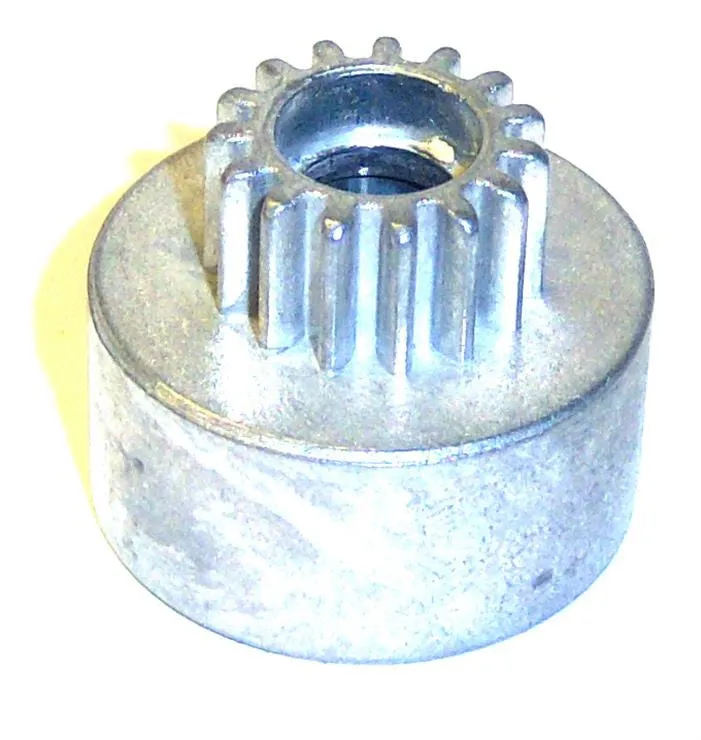 APCH15 1/10 Scale .12 - .18 RC Nitro Engine Clutch Bell Housing 15 Tooth 15T
