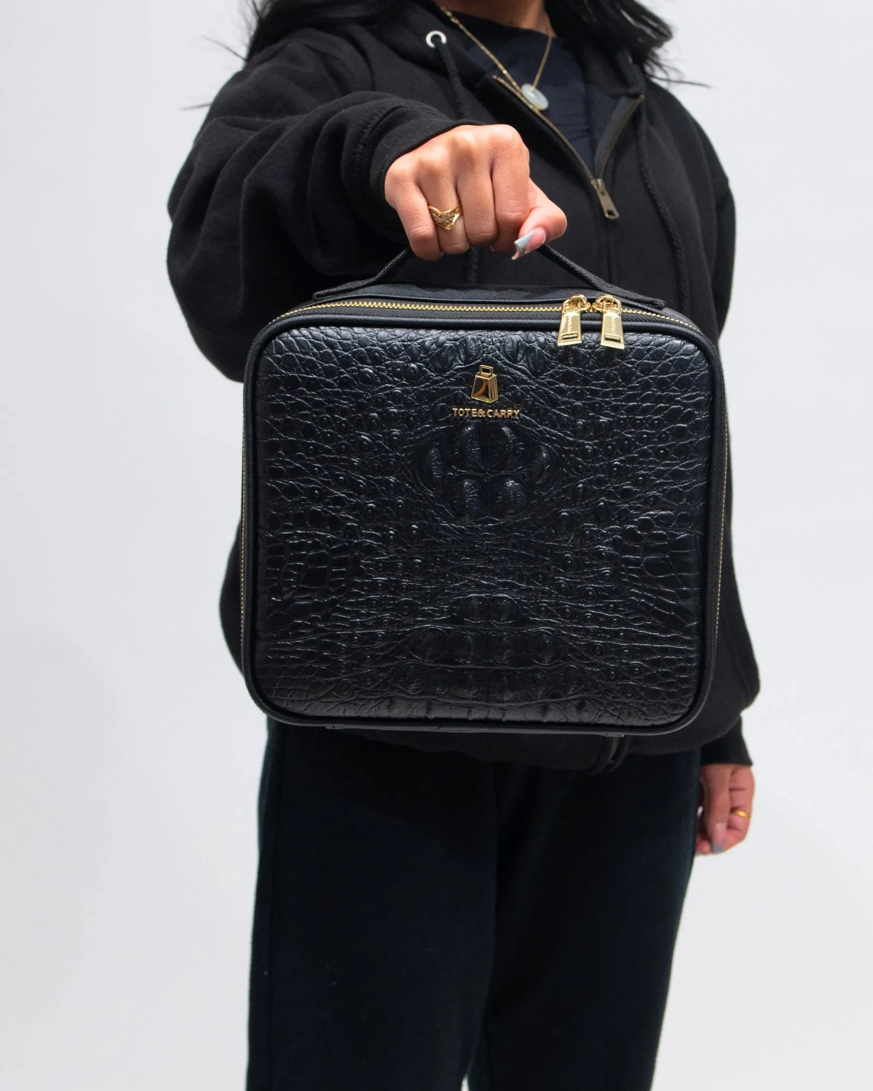 Apollo 2 Makeup Bag in Black