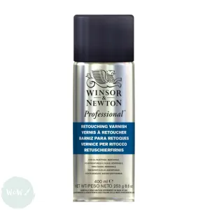 ARTISTS VARNISH SPRAY - Winsor & Newton – PROFESSIONAL - RETOUCHING – 400ml