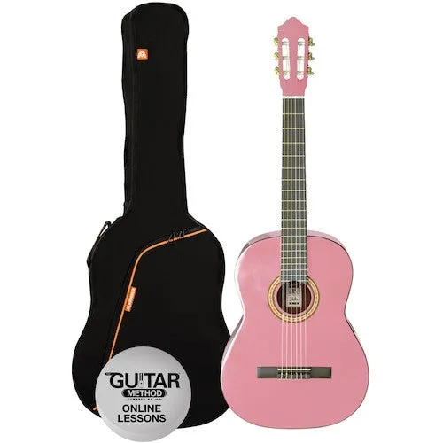 Ashton SPCG12 1/2 Size Classical Guitar Pack (6 Colours)