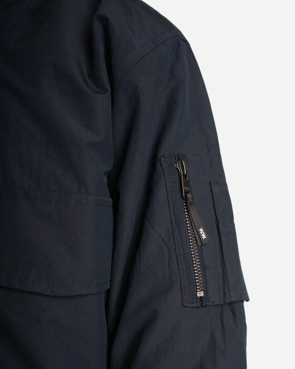 Athene Compact Nylon Jacket - Navy