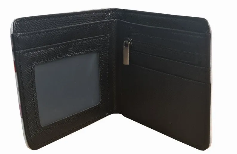 Attack on Titan Anime Wallet - Mikasa Ackerman - Unisex - White / Premium PVC Leather