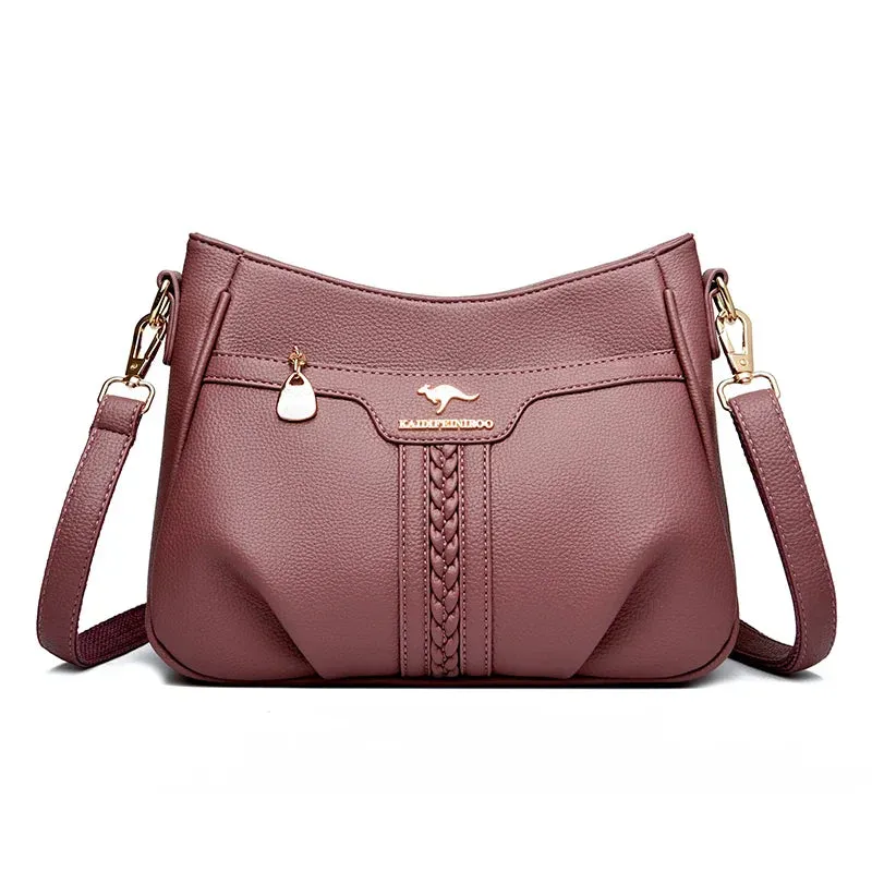 Aviana | Elegant Leather Shoulder Bag