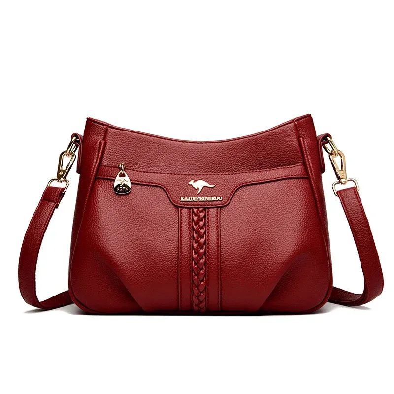 Aviana | Elegant Leather Shoulder Bag