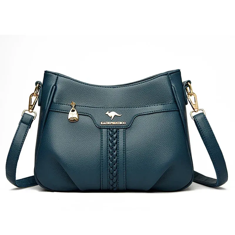 Aviana | Elegant Leather Shoulder Bag