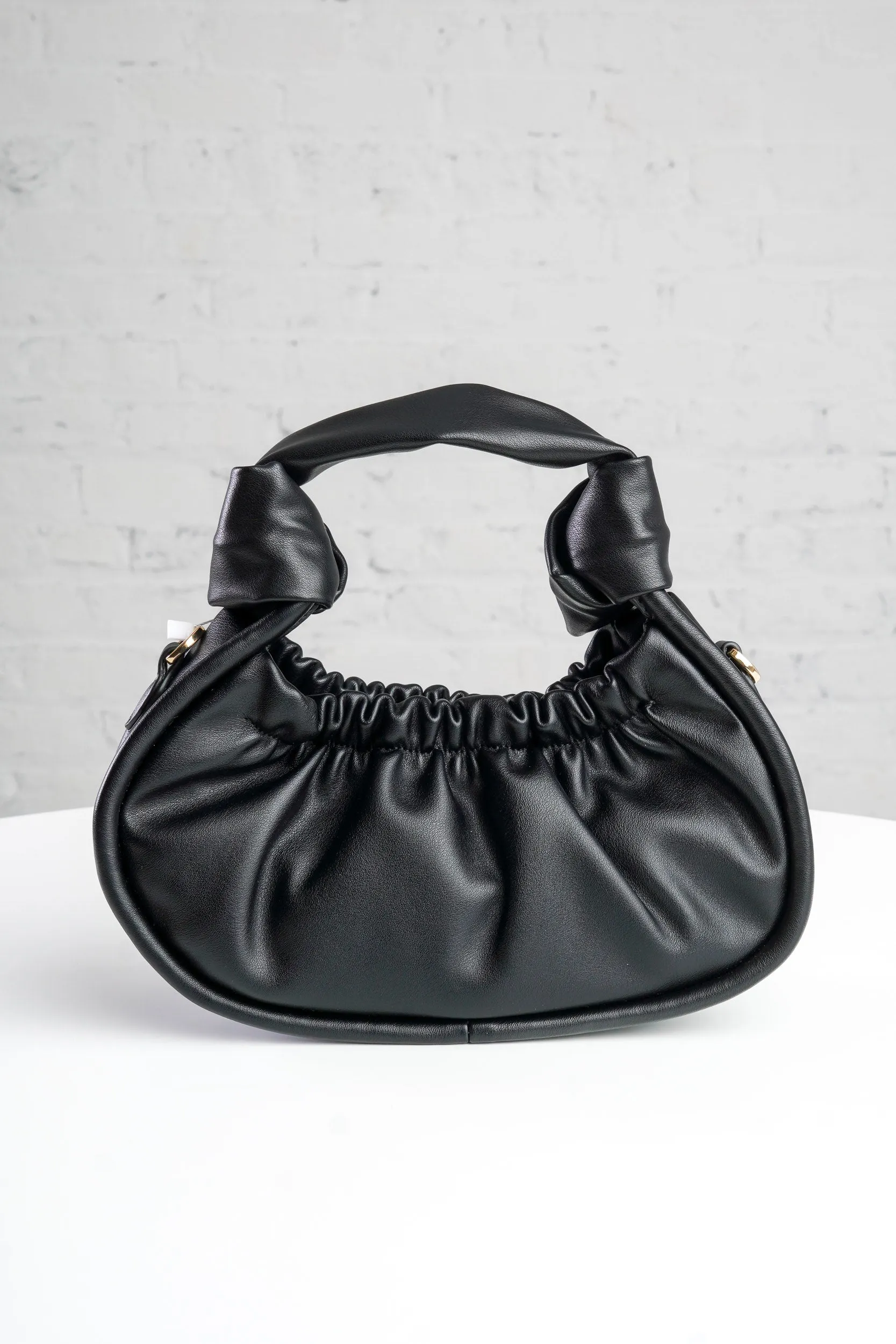 Baguette Shoulder Bag in Black