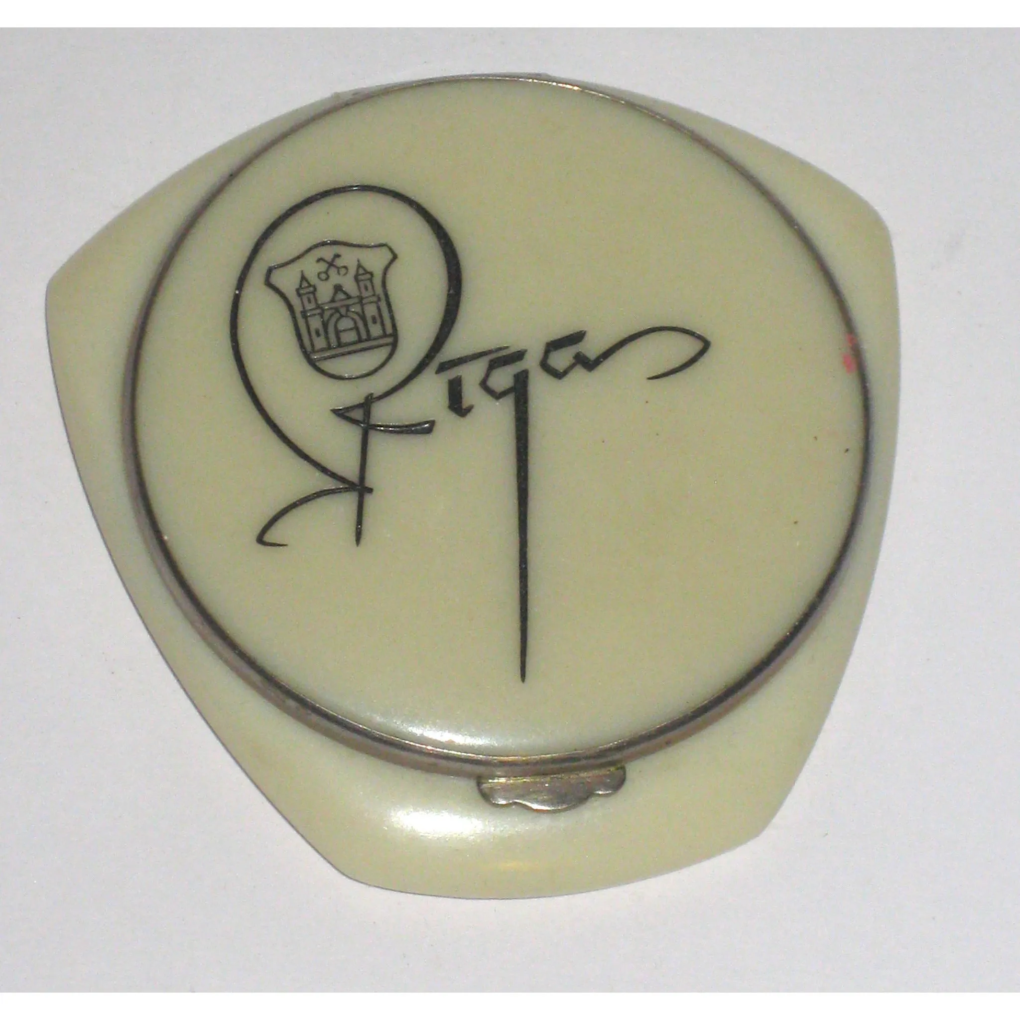 Bakelite Souvenir Compact By Riga