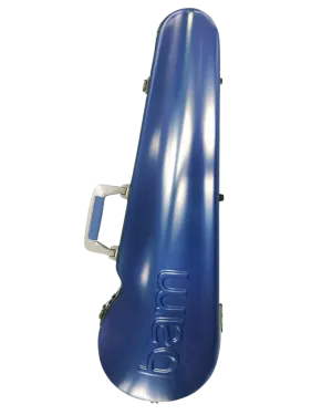 BAM Graffiti Contoured Hightech Violin Case Navy/Red 4/4