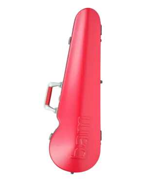 BAM Graffiti Contoured Hightech Violin Case Raspberry Red/Silver 4/4